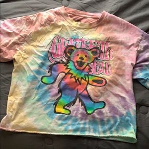 Tie dye shirt graphic design